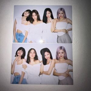 Blackpink photocards